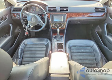 2012 Volkswagen Passat Sel z USA, uszkodzony, nr VIN 1VWCN7A34CC086753